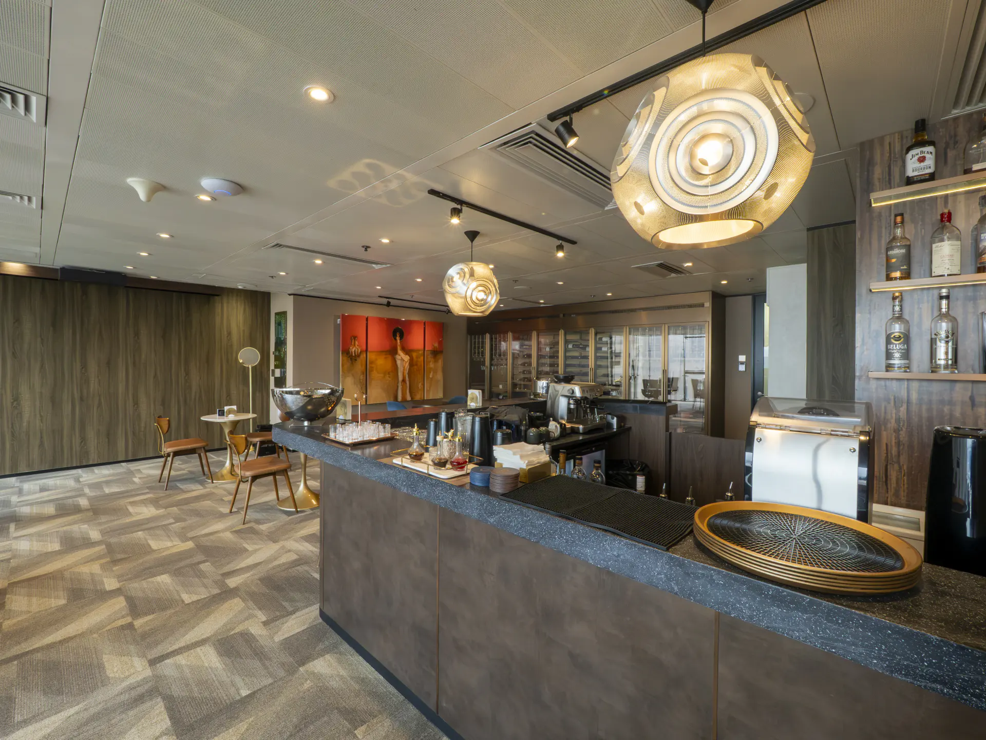 Office Bar Counter — Isola Capital
